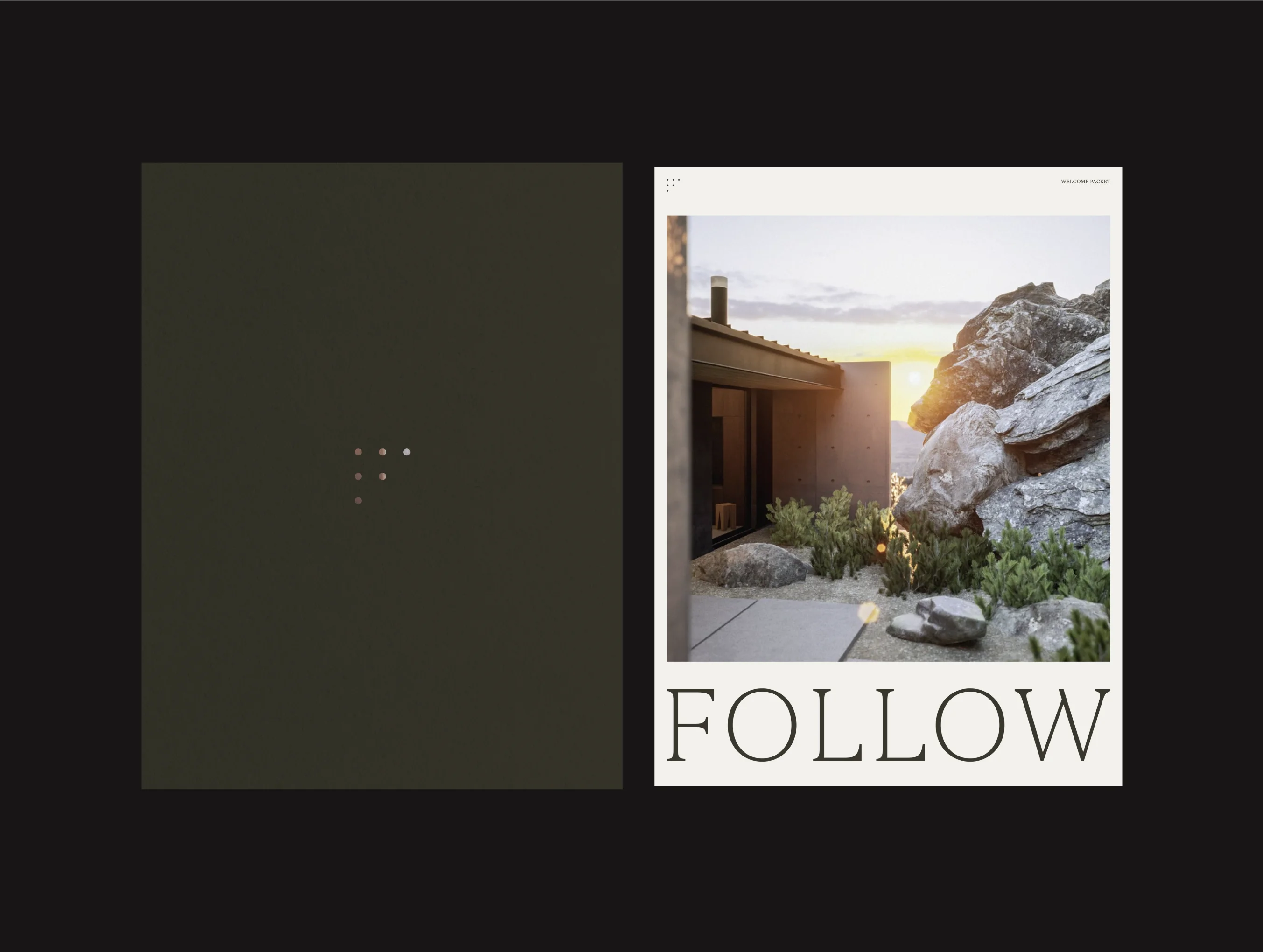 Follow Architecture book design by Goodside