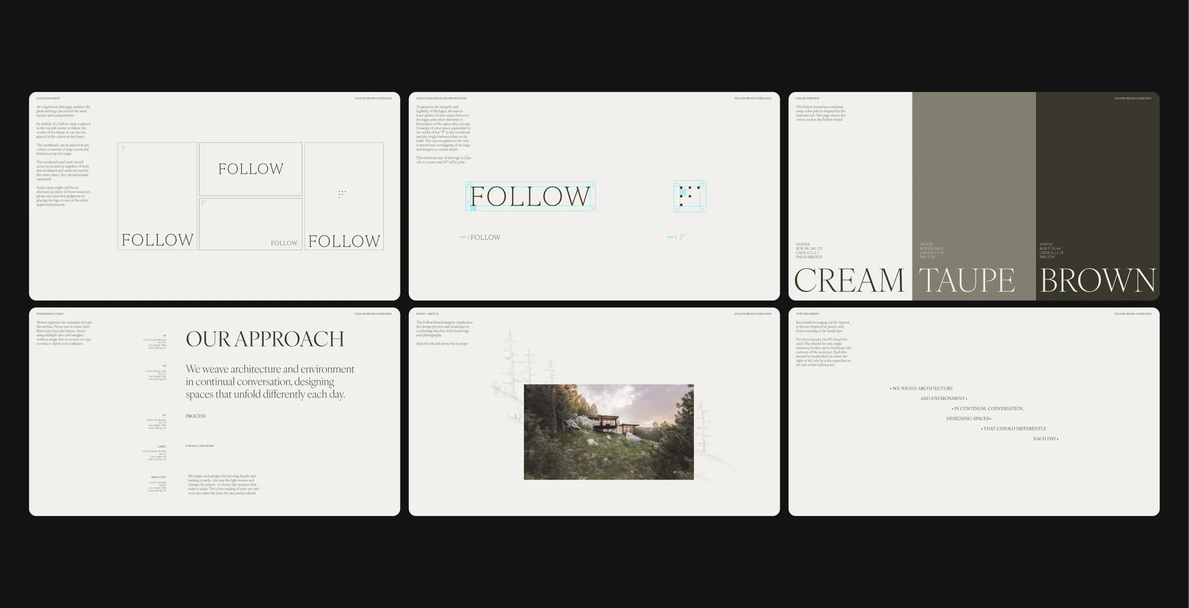 Follow Architecture brand design by Goodside