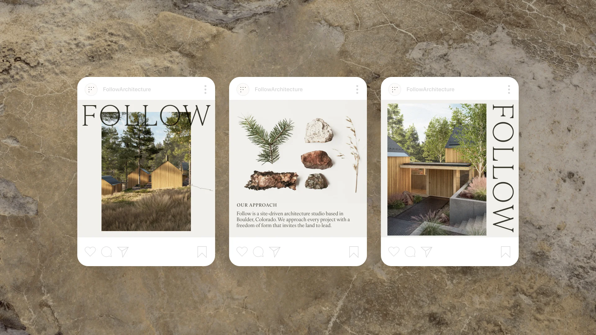 Follow Architecture social design by Goodside