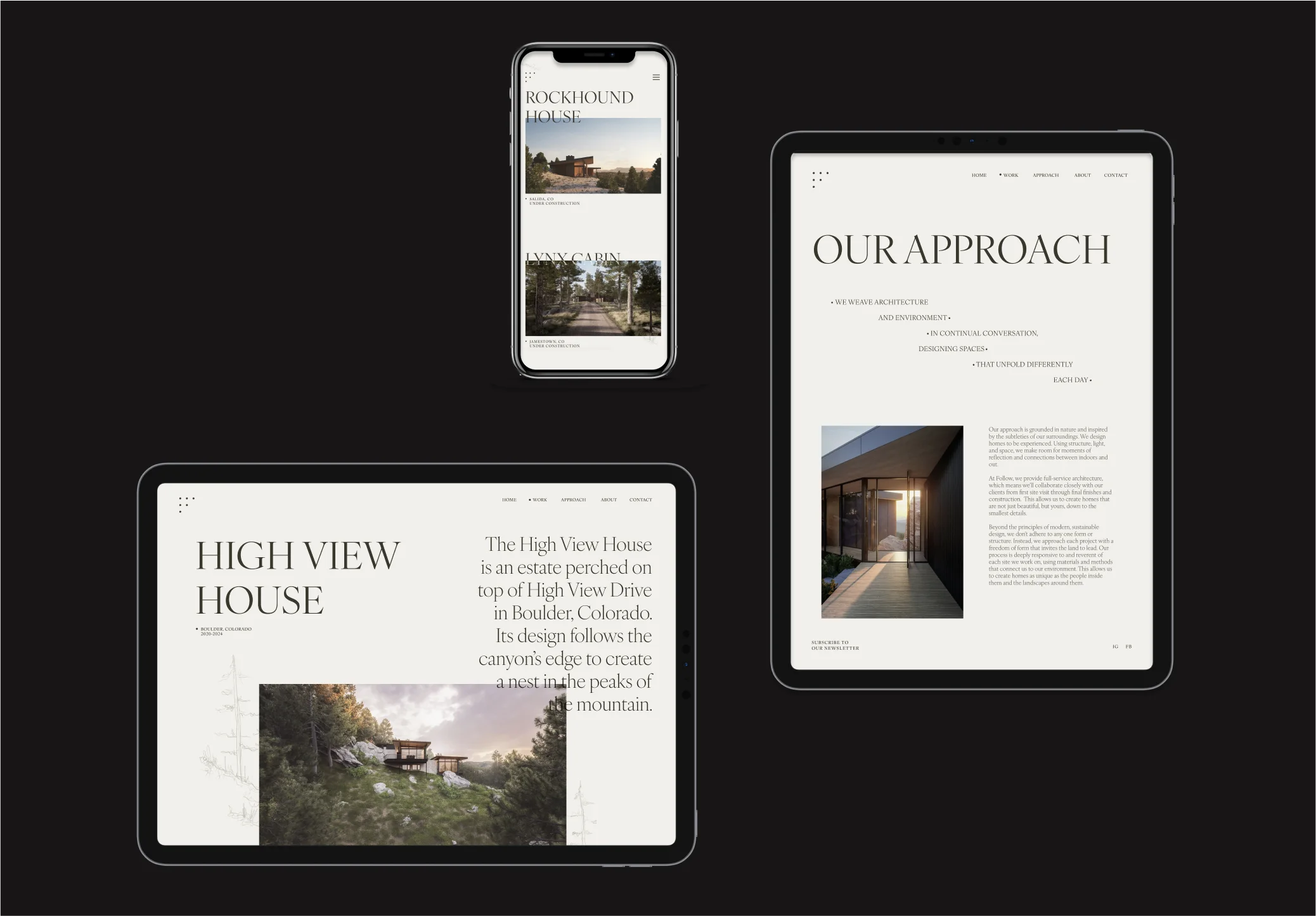 Follow Architecture brand design by Goodside